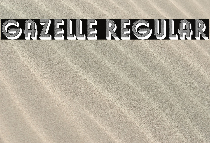 Gazelle Regular Example 1