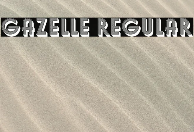 Gazelle Regular Example 1