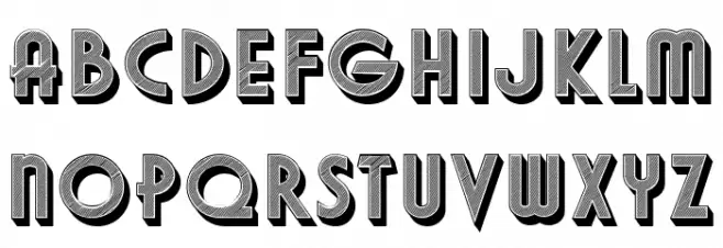 Gazelle Regular Font LOWERCASE
