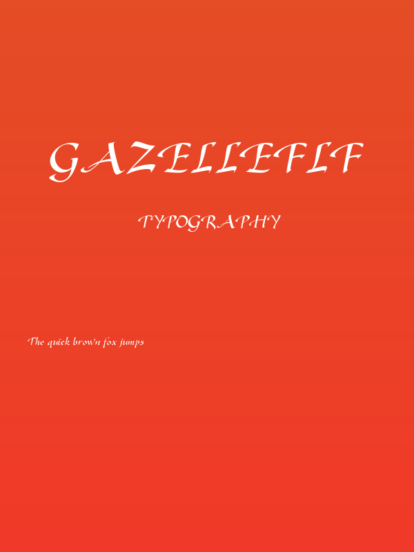 GazelleFLF Poster