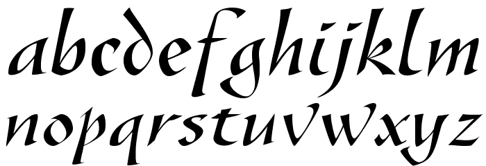 GazelleFLF Font LOWERCASE