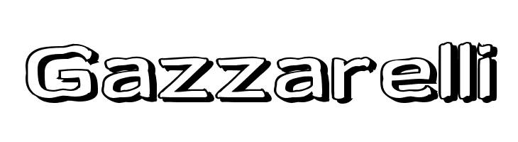 Gazzarelli Font