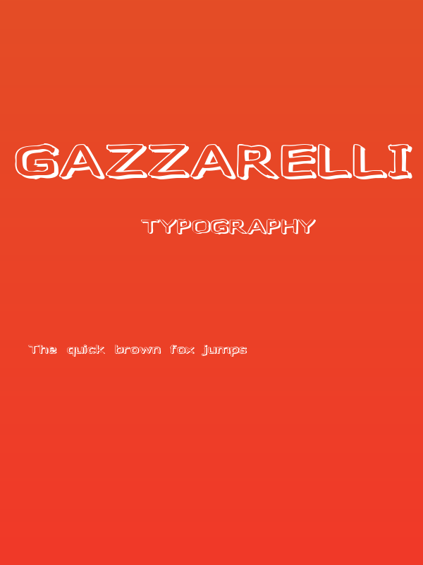 Gazzarelli Poster
