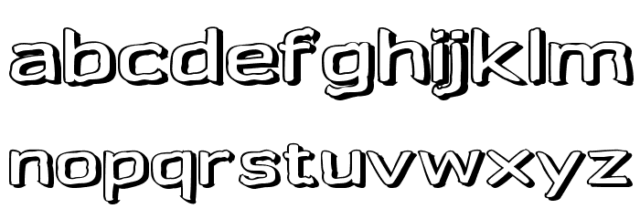 Gazzarelli Schriftart Kleinbuchstaben
