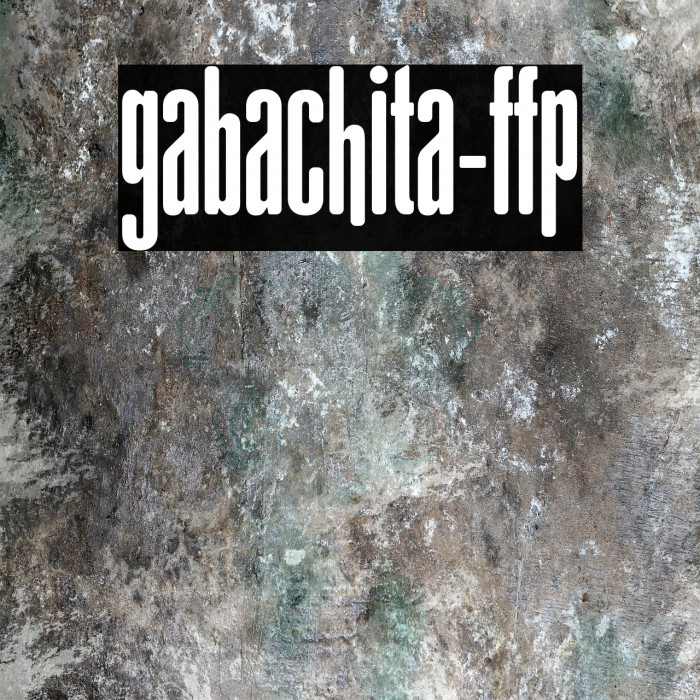 gAbAcHiTA-FFP Font examples