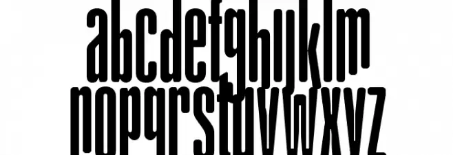 gAbAcHiTA-FFP Caratteri MAIUSCOLE