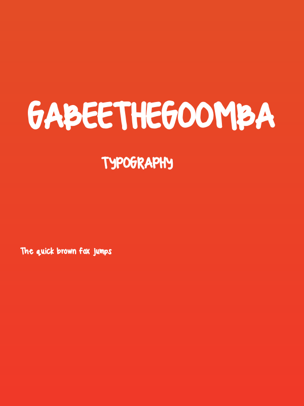 gabeethegoomba Poster