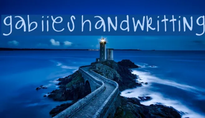 gabiies handwritting Example 3