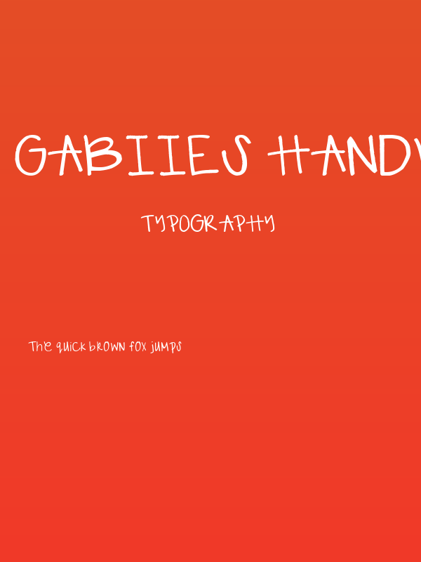 gabiies handwritting Poster
