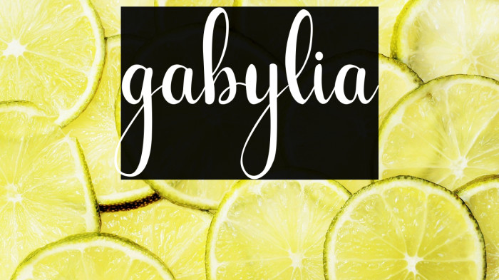gabylia Example 2