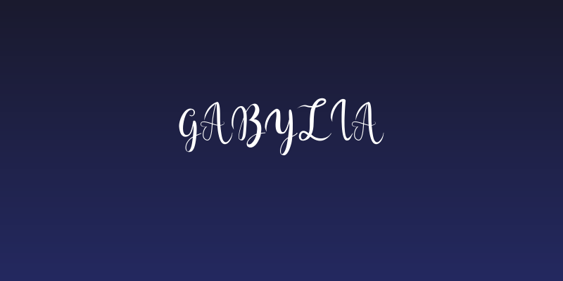 gabylia Social Header