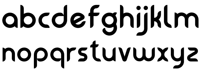 gadies Font LOWERCASE