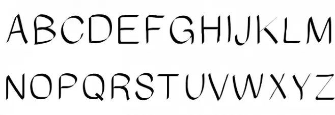 gaellefont403 字体 大写