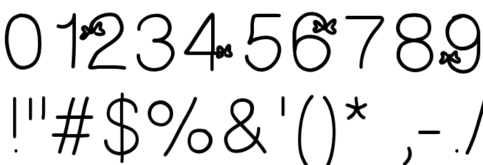 galFont Font OTHER CHARS