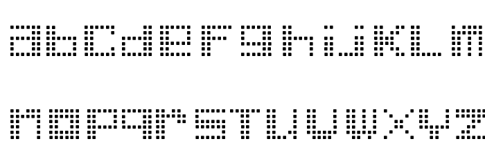game powerRegular Font LOWERCASE
