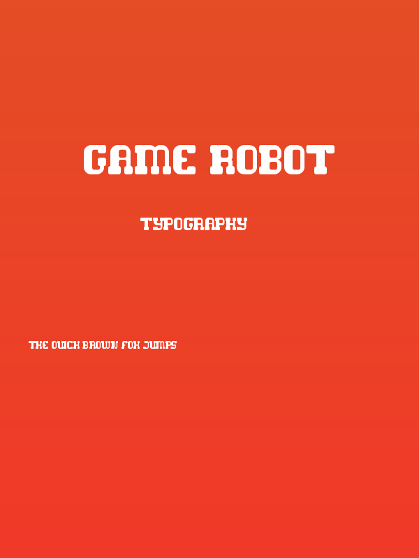game robot Poster