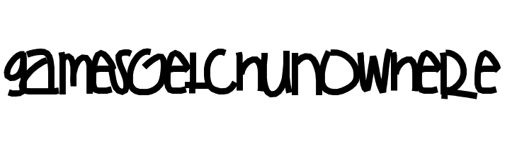 gamesGetchuNoWhere  les polices de caractères gratuit tlcharger