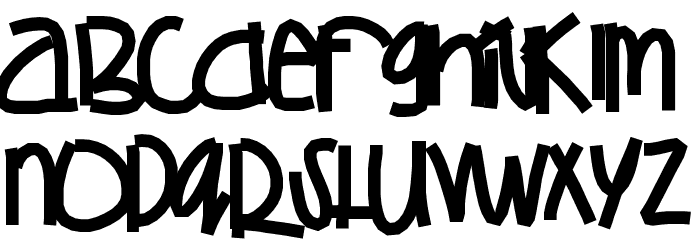 gamesGetchuNoWhere Font LOWERCASE