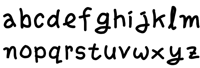 gaplek Font LOWERCASE