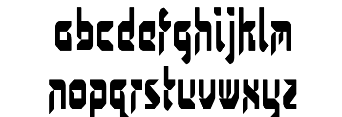 gardawesi Font LOWERCASE