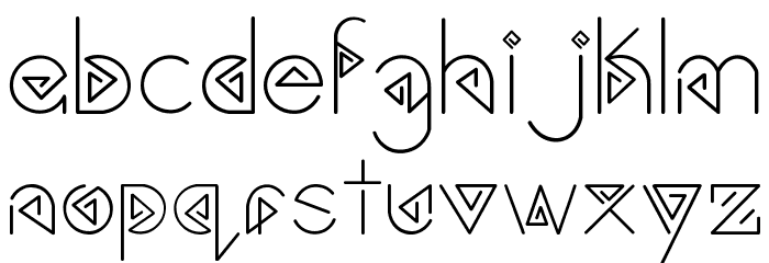 gardyn Font LOWERCASE