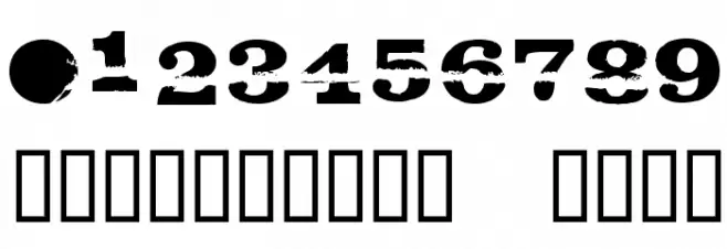 gatecrasher texan Font OTHER CHARS