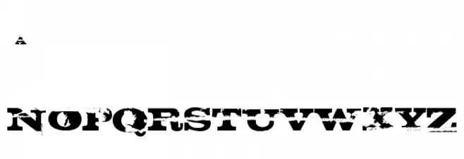 gatecrasher texan Schriftart Groß