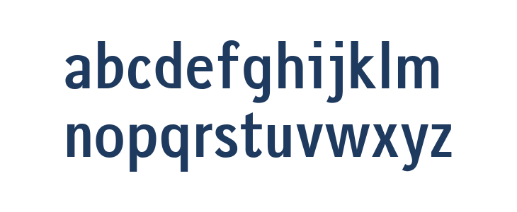 gausshauss bold Lowercase