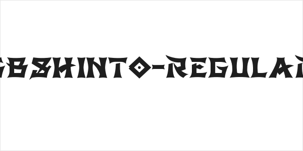 GBShinto-Regular Logo