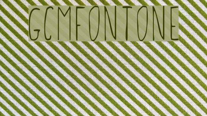GCMFontone Font examples