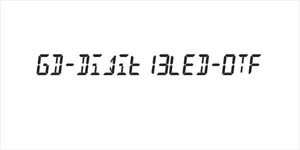 GD-Digit13LED-OTF Logo