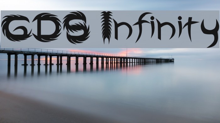 GDS Infinity Font examples