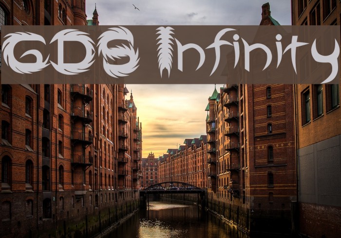 GDS Infinity Font examples