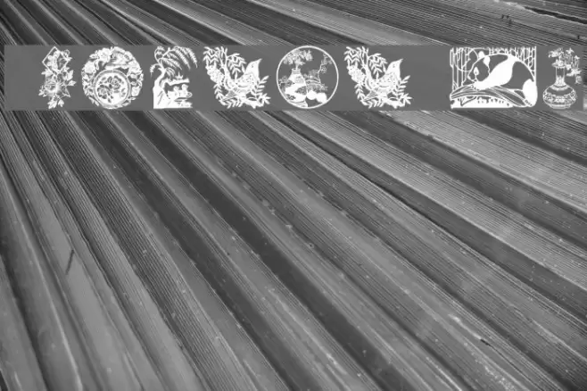 GE Chinese Art Font examples