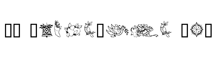 GE Christmas Joy Font