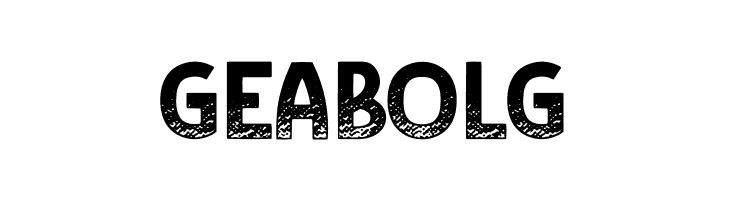 GEABOLG  Descarca Fonturi Gratis