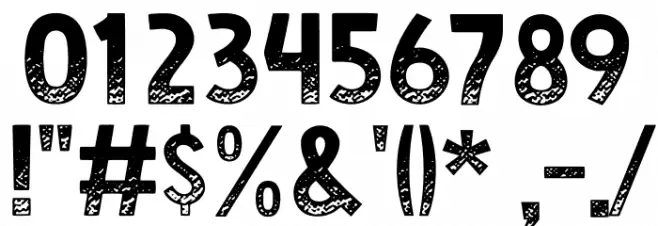 GEABOLG Font OTHER CHARS