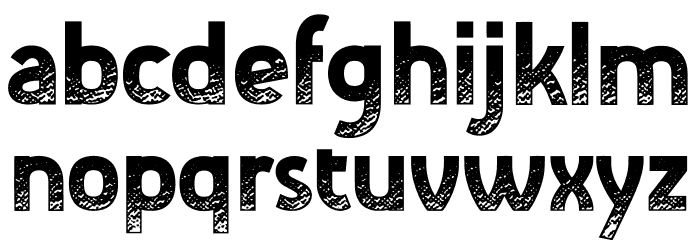 GEABOLG Font LOWERCASE