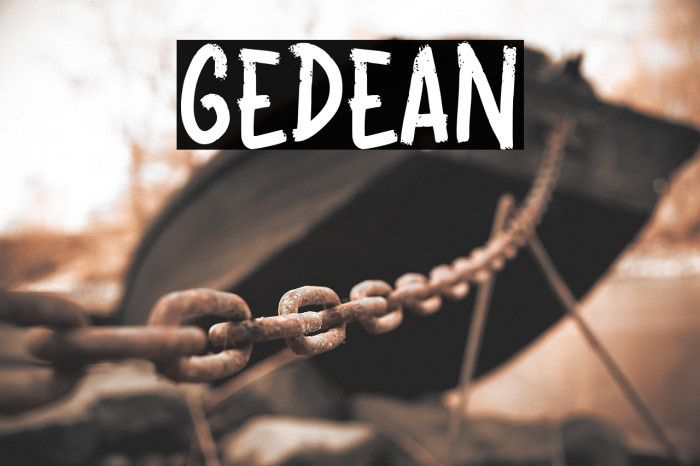 GEDEAN Example 1