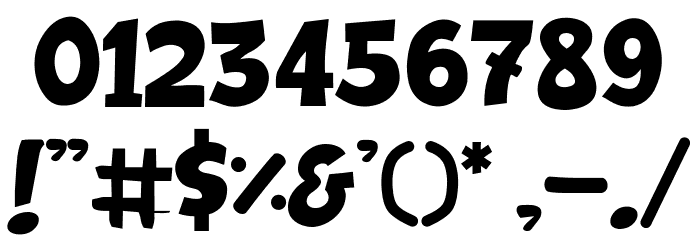 GEDEBOOG Font OTHER CHARS