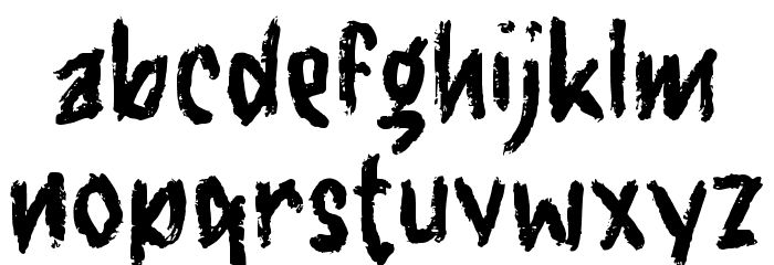GEGAP Font LOWERCASE