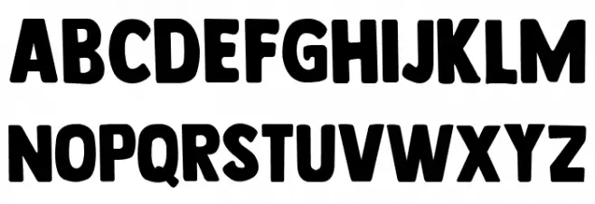 GEGEOGE Regular Schriftart Groß