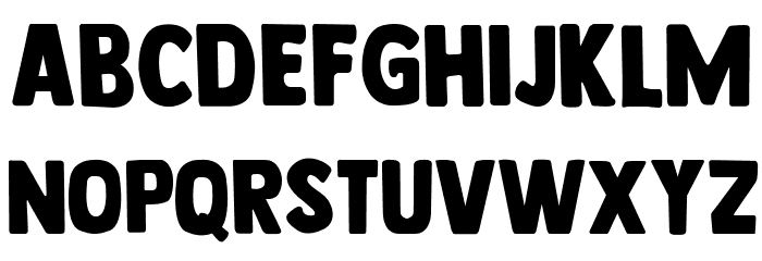 GEGEOGE Regular Font LOWERCASE