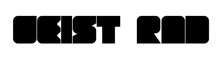 GEIST RND Font