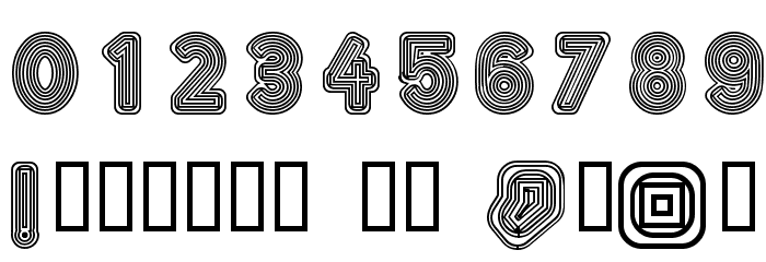 GELAM フォント その他の文字