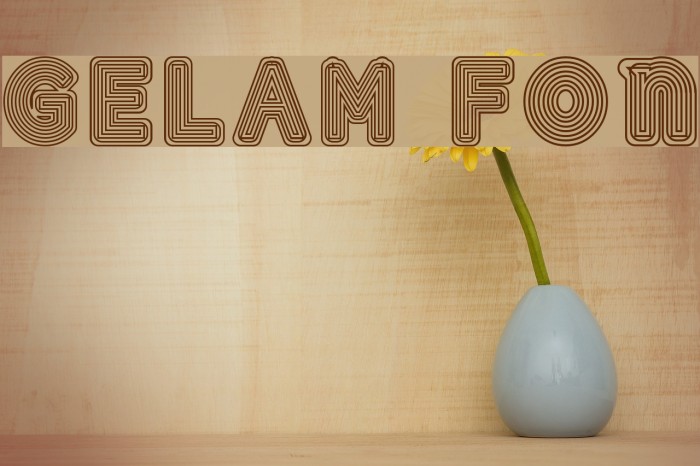 GELAM フォント examples