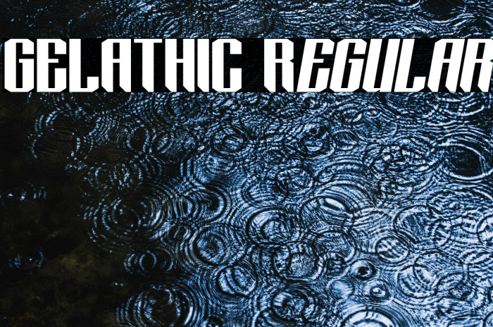 GELATHIC Regular Example 1