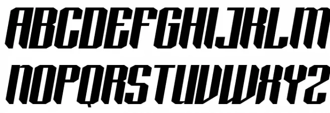 GELATHIC Regular フォント 小文字