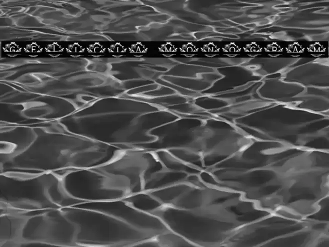 GELICIA MONOGRAM Font examples