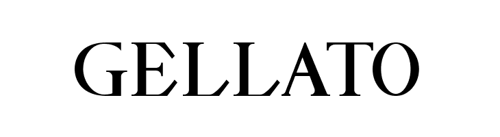 GELLATO  免费字体下载